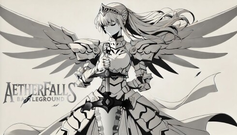 Official Aetherfall Battleground Roblox game artwork